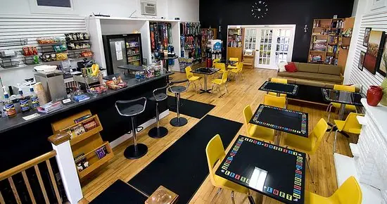 Gaming and leisure venue interior